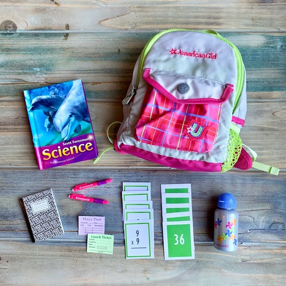 american girl doll school backpack